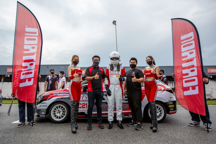 FORTRON ฟอร์มดีไม่มีแผ่ว คว้าชัยชนะอย่างต่อเนื่อง ในศึก HONDA CITY HATCHBACK ONE MAKE RACE 2021