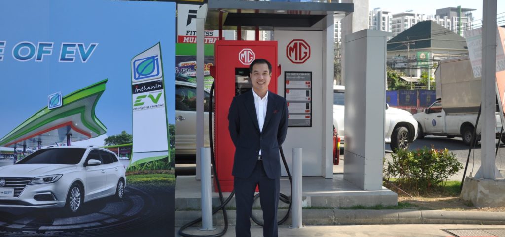 “Evolt Technology” ปลื้มผลงานติดตั้ง “MG Super Charge” ครบ 120 แห่งในไทย รองรับกลุ่ม At Travel, At Play, At Work ไทยตั้งเป้าติดตั้ง 12,000 หัวจ่าย ภายในปี 2573