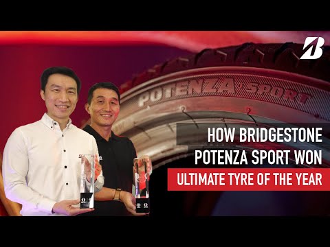 Bridgestone Potenza Sport คว้ารางวัล AUTA ประจำปี 2022  ประเภท Ultra-High Performance และ Overall Tyre of the Year