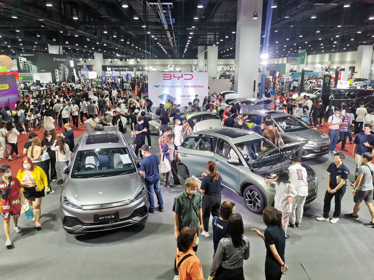 Bangkok EV Expo 2023 มหกรรมยานยนต์ไฟฟ้า ผลตอบรับเกินคาด เปิดตลาดกลุ่มใหม่ให้แก่วงการรถยนต์
