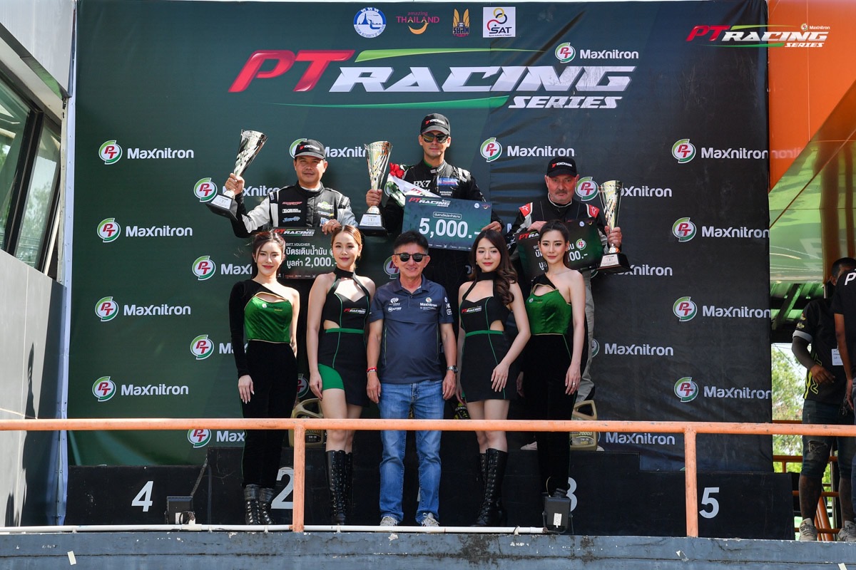 PT Maxnitron Racing Series 2023 สนาม 2 ซิ่งสนั่นชลบุรี พร้อมชิงชัยสนามเลียบชายหาดแห่งใหม่ “พีที สงขลา กรังด์ปรีซ์”
