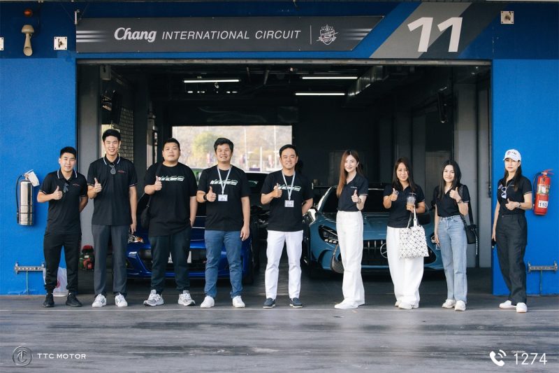 โทพาซ ดีเทลลิ่ง ประเทศไทย ร่วมกับ TTC Motor ให้การสนับสนุน กิจกรรม HCD Track Day ณ สนามช้างฯ บุรีรัมย์