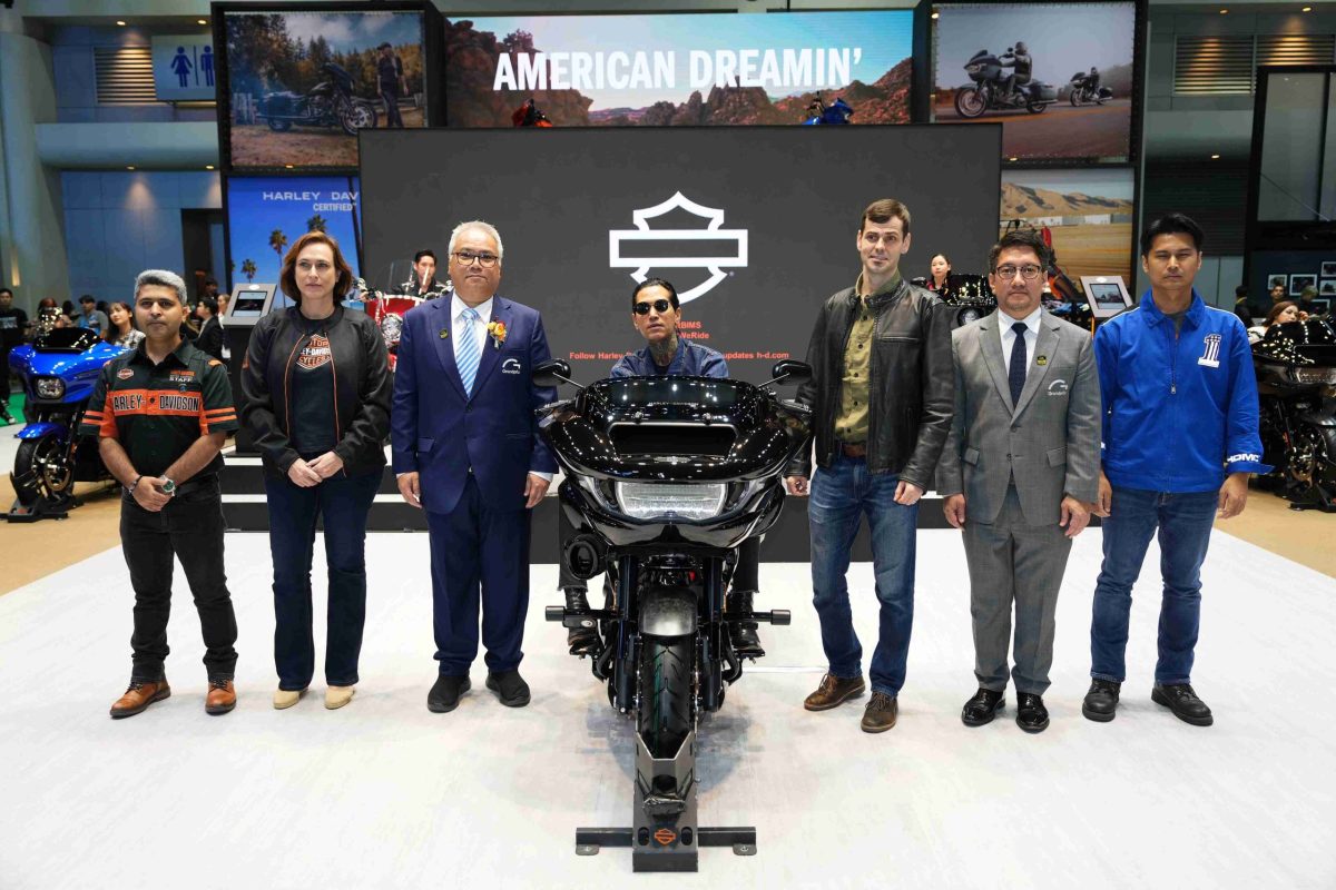 HARLEY-DAVIDSON(R) เปิดตัวรถมอเตอร์ไซค์รุ่นใหม่ล่าสุดปี 2024 ชูไฮไลท์รุ่น CVO(TM) Road Glide(TM) ST ณ งานบางกอก อินเตอร์เนชั่นแนล มอเตอร์โชว์ ครั้งที่ 45