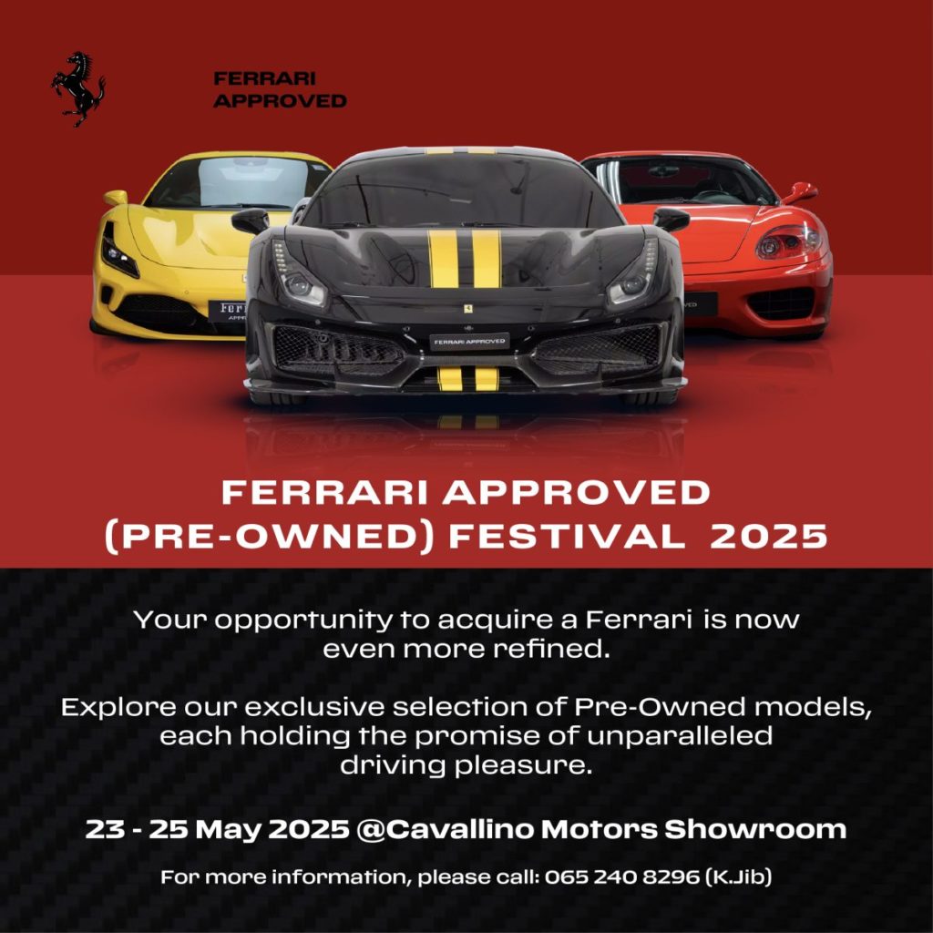 สัมผัส Ferrari กว่า 20 คัน ในงาน Ferrari Approved (Pre-owned) Festival 2025 พร้อมเปิดอาคารใหม่ สู่ประสบการณ์เหนือระดับ