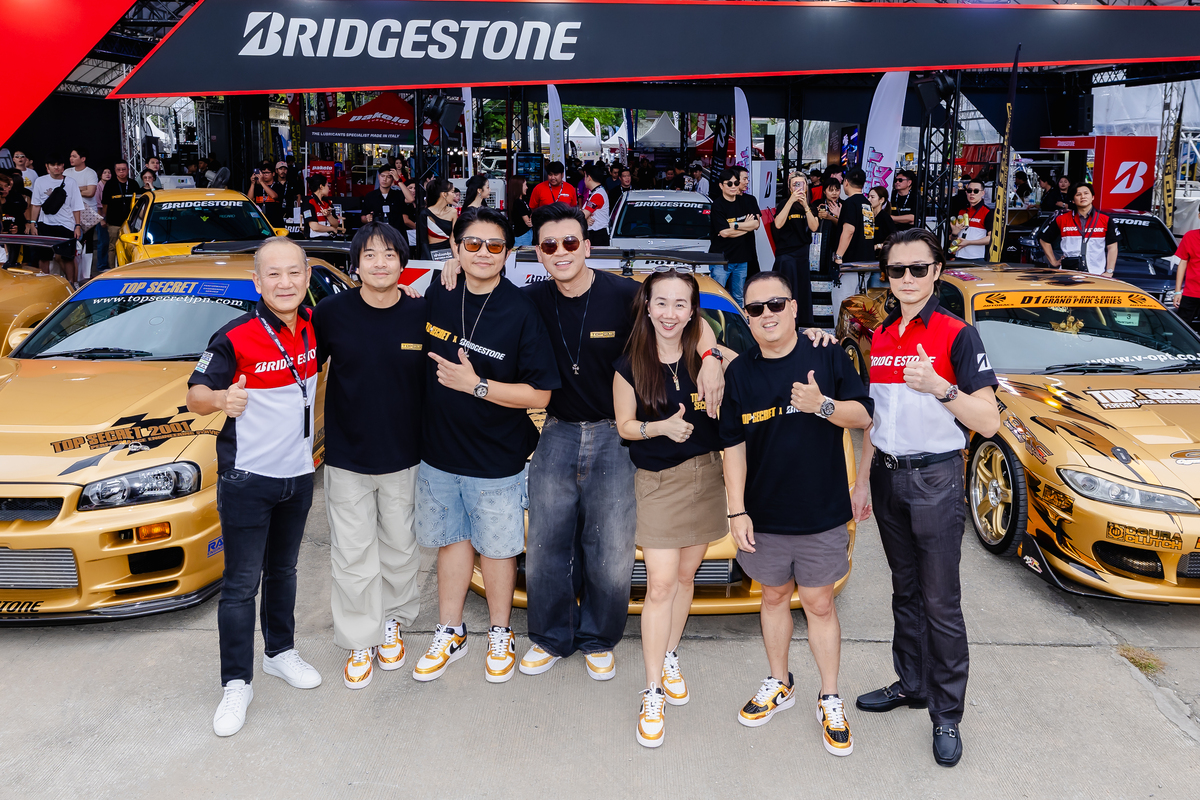 บริดจสโตน จับมือ TOP SECRET THAILAND และ STREET DOC ปลุกความมันส์ เอาใจแฟนมอเตอร์สปอร์ต ในมหกรรมความเร็วสุดยิ่งใหญ่ของคนรักรถ “IMPACT Speed Fest 2025”