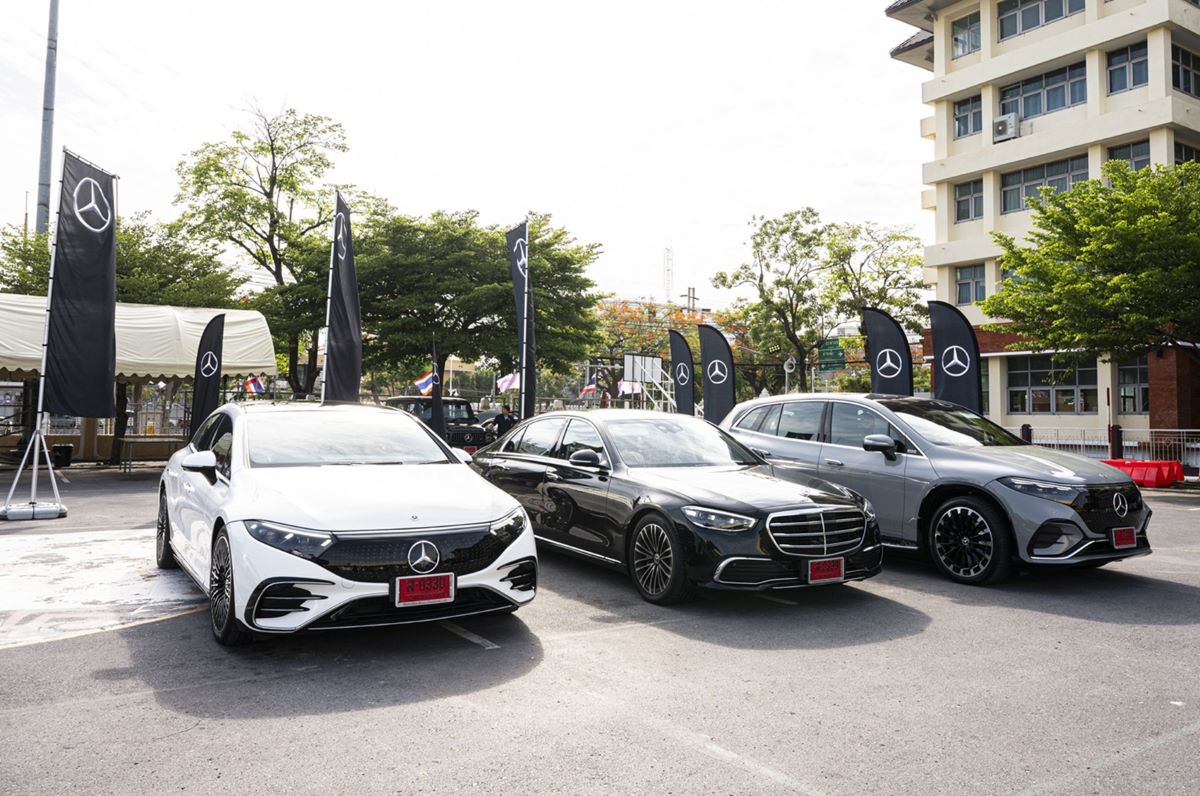 เมอร์เซเดส-เบนซ์ ส่งแฟลกชิปโมเดล EQS และ S-Class ร่วมทดสอบระบบช่วยเหลือผู้ขับขี่ขั้นสูงในงาน “Road Safety Week” โดย UNESCAP