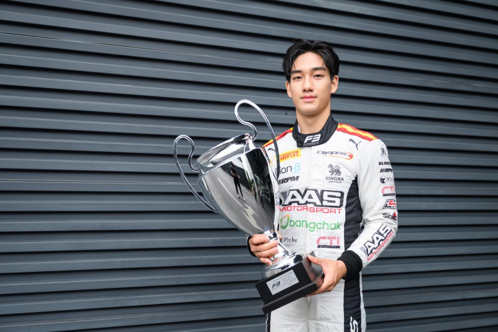 เติ้น ทัศนพล สร้างประวัติศาสตร์ คว้าแชมป์โลก F3 คนไทยแรก
