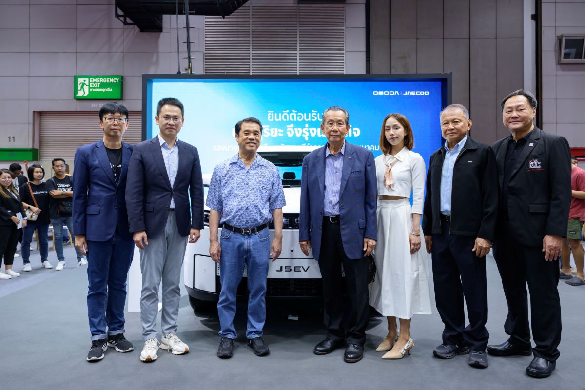OMODA & JAECOO ประสบความสำเร็จอย่างท่วมท้นกับการเปิดตัว JAECOO 5 EV