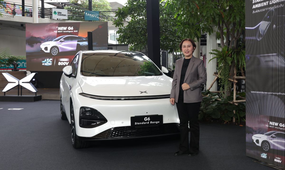 เอ็กซ์เผิง ประเทศไทย เปิดตัว New XPENG G6 Standard Range รุ่นย่อยใหม่