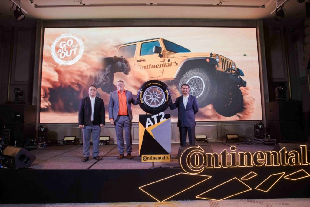 คอนติเนนทอล ไทร์ส เดินหน้ารุกตลาดยางรถยนต์ในประเทศไทย เปิดตัว CrossContact A/T? ยางออลล์เทอร์เรนรุ่นใหม่ล่าสุด ตอบโจทย์การขับขี่อย่างมั่นใจในทุกสภาพเส้นทาง