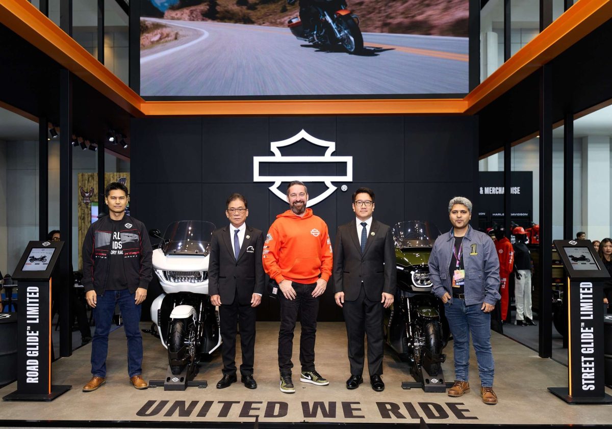 Harley-Davidson (R) เผยโฉมไลน์อัปมอเตอร์ไซค์รุ่นใหม่ล่าสุดปี 2026 ในงานบางกอก อินเตอร์เนชั่นแนล มอเตอร์โชว์ ครั้งที่ 47