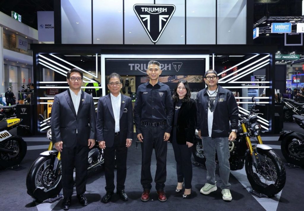 ไทรอัมพ์ มอเตอร์ไซเคิลส์ ส่งรถจักรยานยนต์ 6 รุ่นใหม่ อวดโฉมในงาน มอเตอร์โชว์ 2026