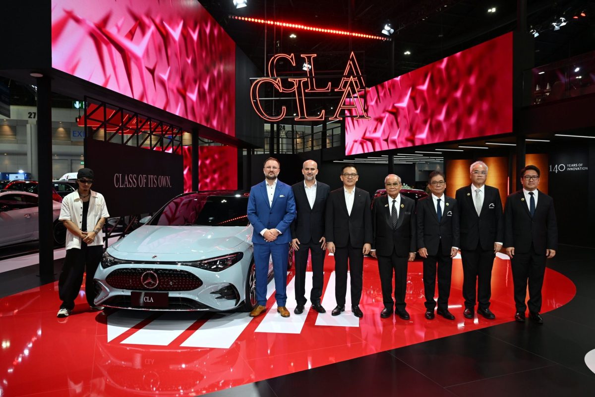 เมอร์เซเดส-เบนซ์ เปิดตัว The-all new electric CLA ในราคา 2.29 ล้านบาท เฉลิมฉลอง 140 ปี แห่งนวัตกรรมยานยนต์กับข้อเสนอพิเศษ “140 Years of Innovation Offer”