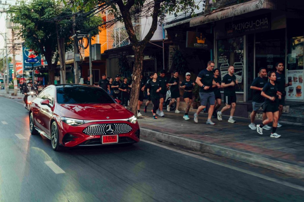 เมอร์เซเดส-เบนซ์ เปิดประสบการณ์ City Run ชวนลูกค้าพิชิตเส้นทางวิ่ง 5K ใจกลางสาทร กับกิจกรรม The Urban Performance Presented by The all-new electric CLA