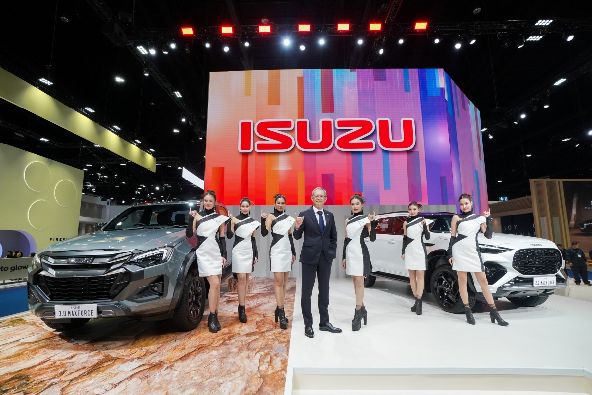 อีซูซุ จัดเต็มครบทุกไลน์อัพ ในงานมอเตอร์โชว์ 2026 ชูคอนเซปต์ “THE ONE & ONLY with YUU CHAN” พร้อมอวดโฉมทัพรถแต่งสุดเอ็กซ์คลูซีฟ