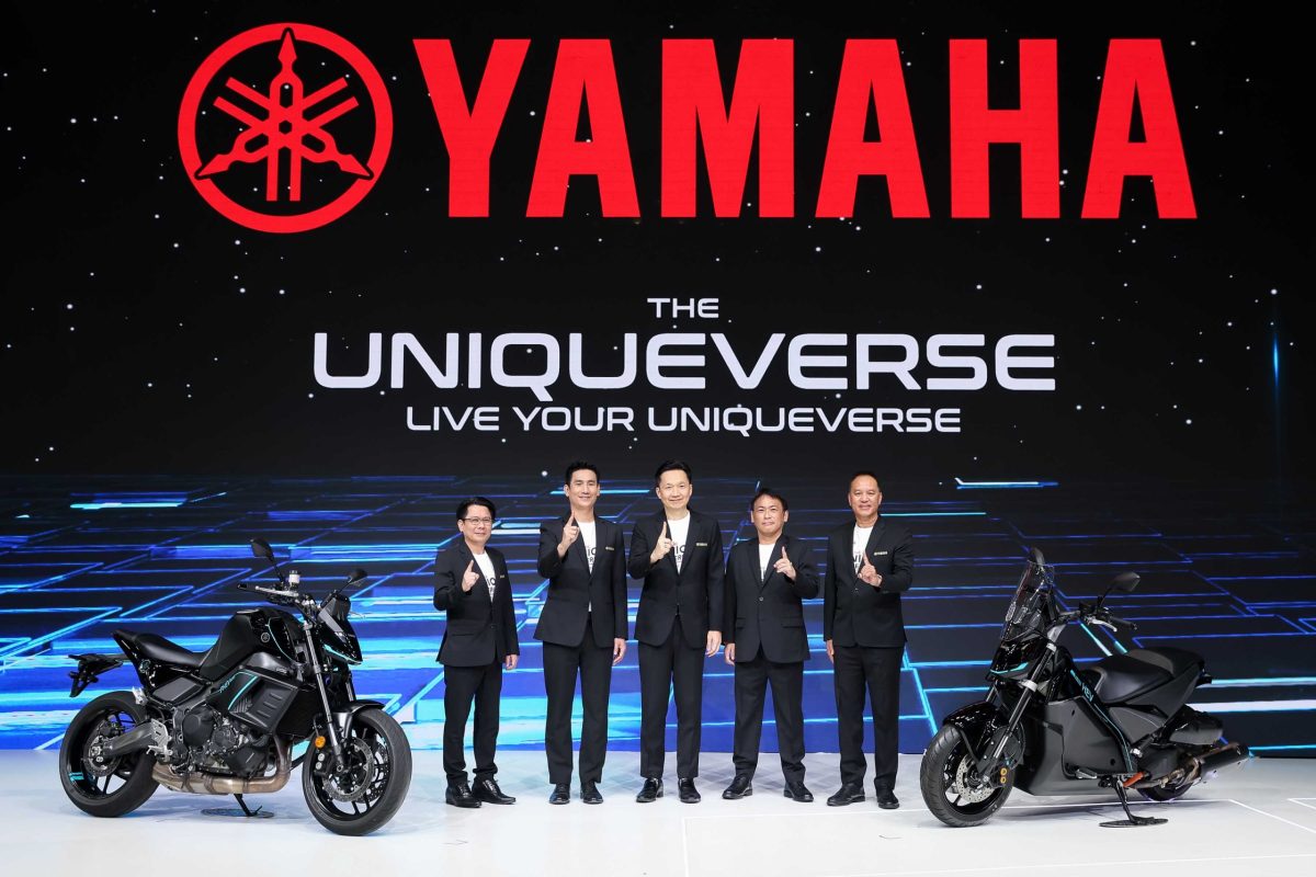ยามาฮ่าเปิดจักรวาลแห่งความยูนีค “YAMAHA THE UNIQUEVERSE” ยกทัพเทคโนโลยี PHEV และ HEV ครั้งแรกในไทย พร้อมเปิดตัวรถใหม่หลากหลายรุ่น ในมอเตอร์โชว์ 2026