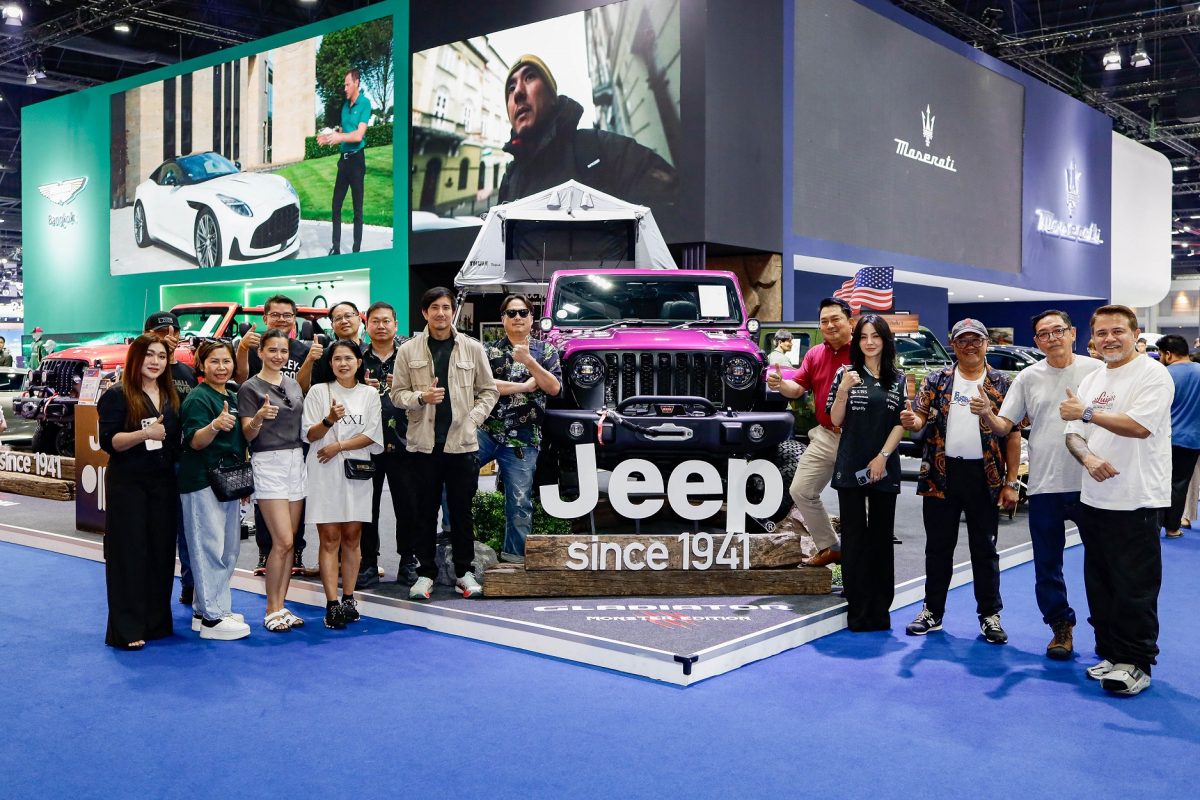 จี๊ป ไลอ้อน ออโตโมบิล จัดกิจกรรม JOC Meet รวมพลังคอมมูนิตี้ นักผจญภัย พร้อมกระทบไหล่ ‘วรรณสิงห์ ประเสริฐกุล’ นักสร้าง แรงบันดาลใจคนดัง