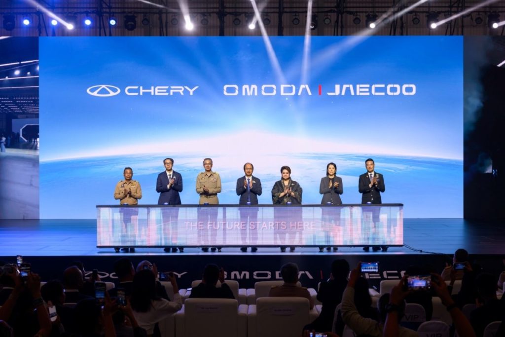 Chery Group, OMODA & JAECOO Thailand พิธีเปิดโรงงาน NEV ในประเทศไทยอย่างเป็นทางการ