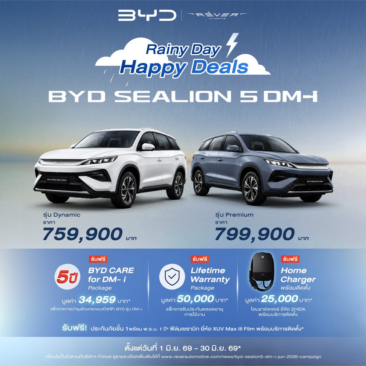 BYD DM-i ประหยัดจริงพิสูจน์แล้ว ค่าพลังงานต่ำสุด 39 สตางค์/กิโลเมตร จากการฝ่ารถติดกลางกรุงด้วย BYD SEALION 5 DM-i รถยนต์ไฟฟ้าที่เติมน้ำมันได้