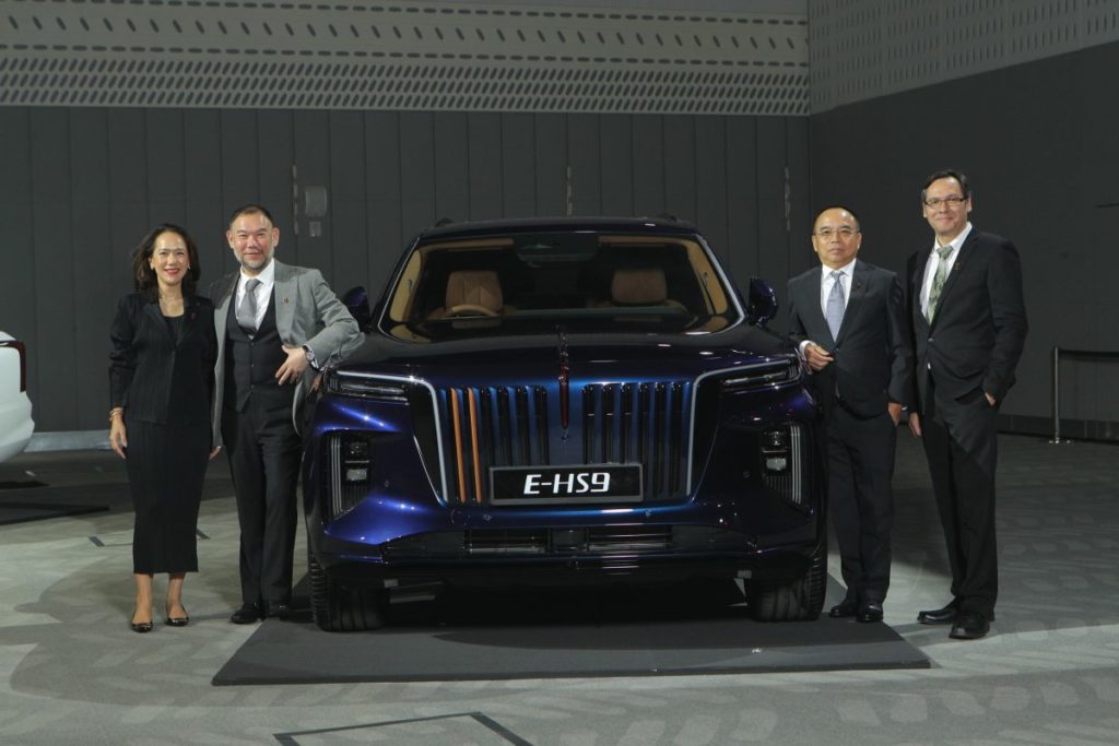 “เมโทร กรุ๊ป” รุกตลาดรถไฟฟ้าระดับพรีเมียม เปิดตัว “HONGQI E-HS9” ครั้งแรกในประเทศไทย