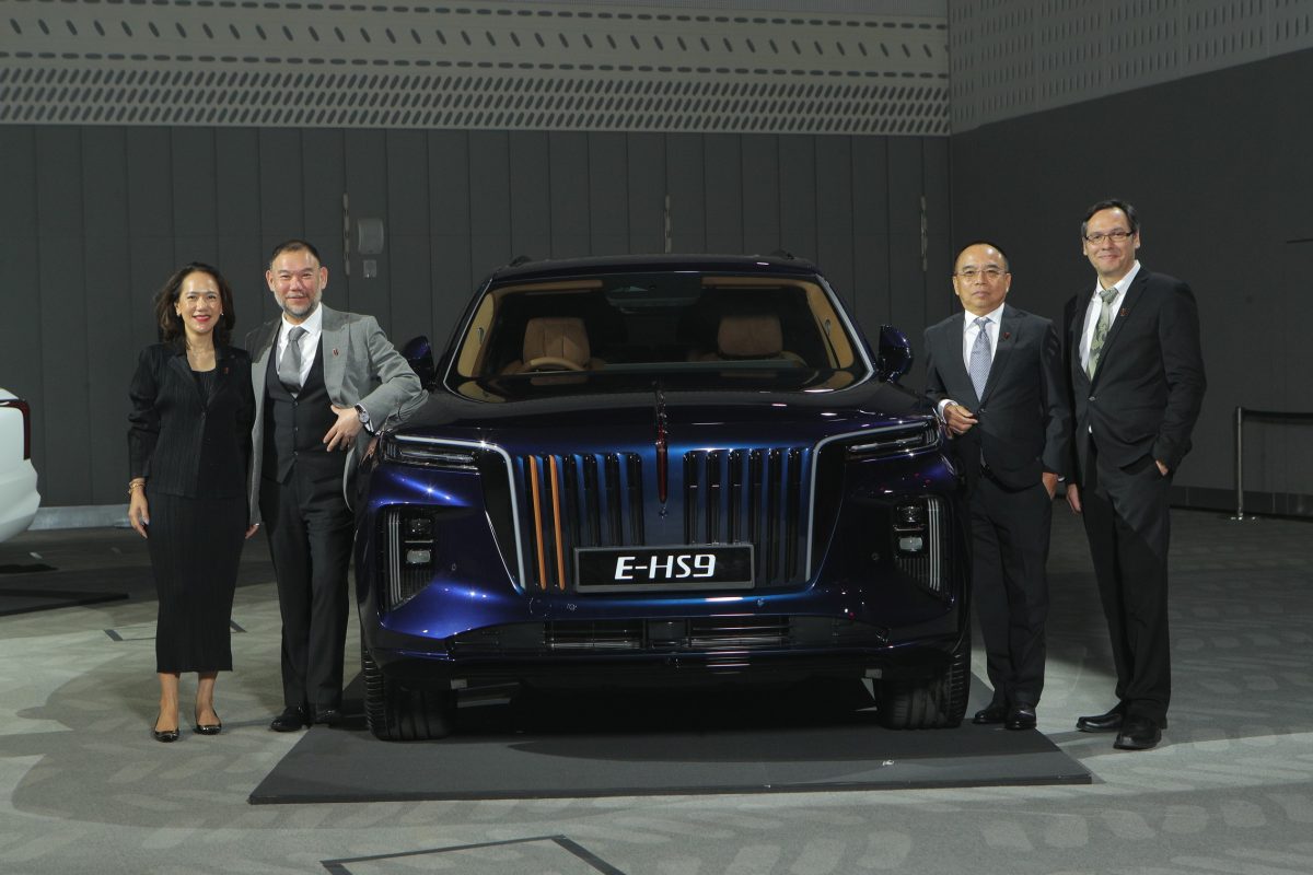 “เมโทร กรุ๊ป” รุกตลาดรถไฟฟ้าระดับพรีเมียม เปิดตัว “HONGQI E-HS9” ครั้งแรกในประเทศไทย