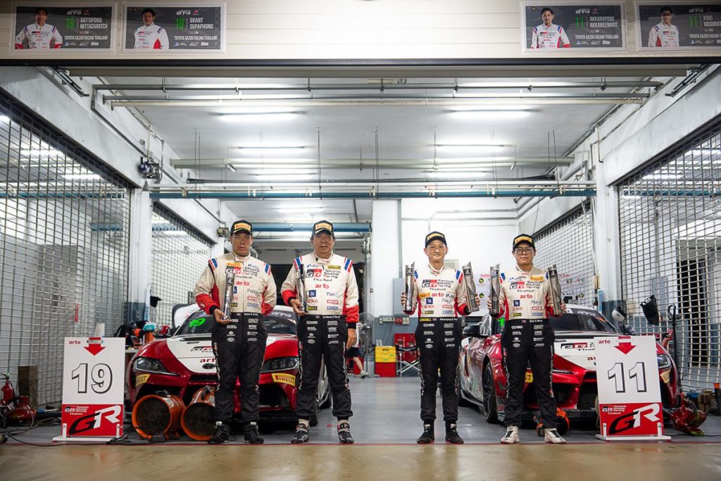 TOYOTA GAZOO Racing Thailand ดวลเดือด TSS 2026 Day & Night Race คว้าโพเดียม 2 คลาส