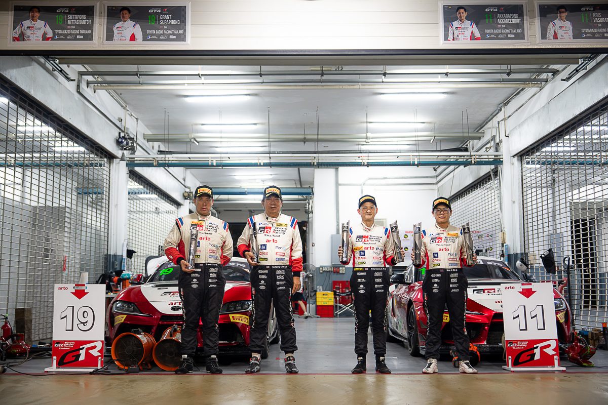 TOYOTA GAZOO Racing Thailand ดวลเดือด TSS 2026 Day & Night Race คว้าโพเดียม 2 คลาส
