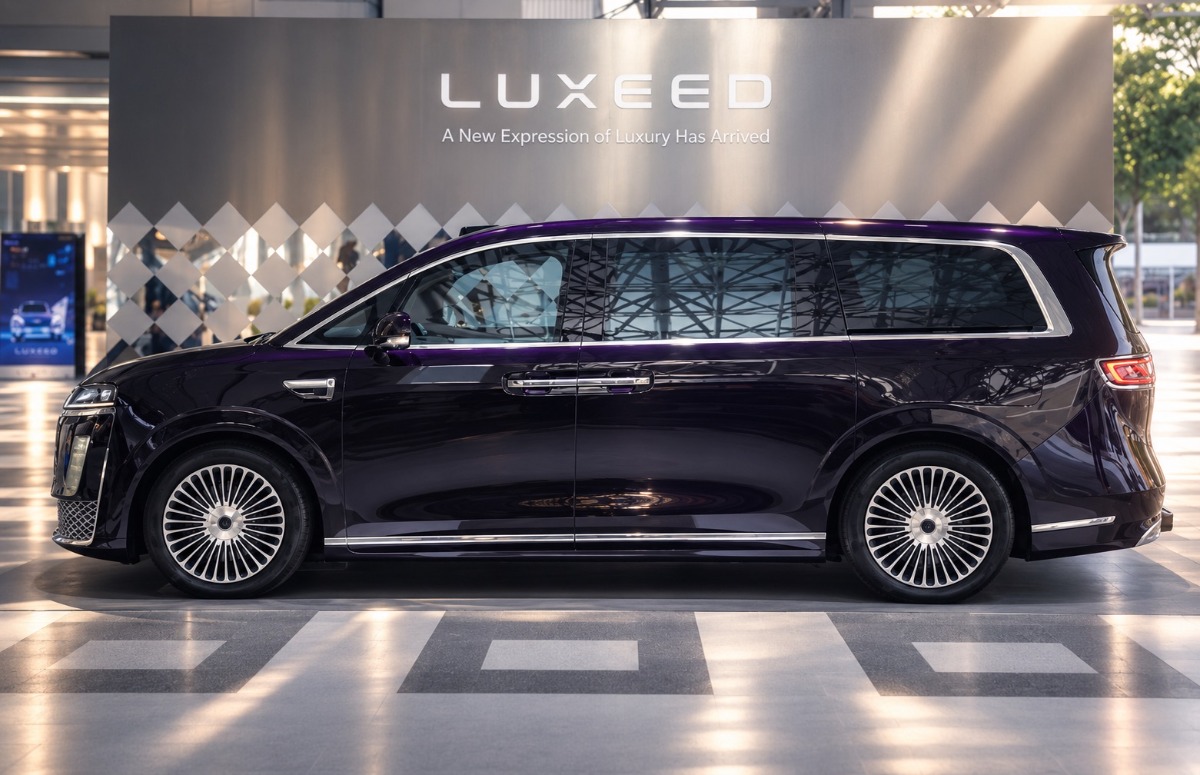 LUXEED เปิดเกมรุก เผยโฉม EHV (V9) ยนตรกรรม MPV สุดล้ำครั้งแรก มาพร้อมเบาะแถวที่สองแบบหมุนได้หลายองศาครั้งแรกในประเทศไทย